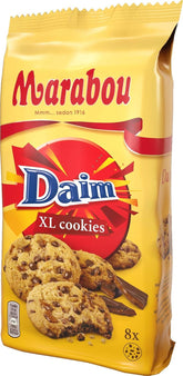 Galletas Daim Marabou Daim XL 10x184 g - Trozos crujientes de Daim en una deliciosa galleta