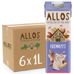Allos Mandeldrink Sin Azúcar Mandel Natur Vegano Lactosa 1L