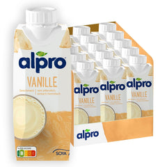 Bebida de soja y vainilla Alpro: vegana, sin lactosa, con vitaminas