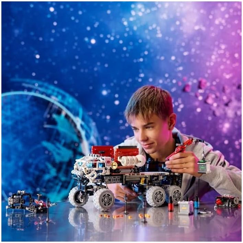 LEGO Technic Mars Exploration Rover, jucărie spațială, bazată pe nave spațiale NASA, set de construcție spațială, jucărie pentru copii, cadou pentru băieți și fete cu vârsta de 11+ 42180 Seturi de constructie Besuche den LEGO-Store