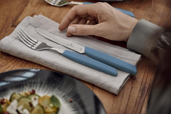 VICTORINOX Juego de Cubiertos Suizos Modernos para 6, 12 Piezas Cocina Naty Shop