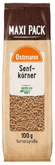 Ostmann Gewürze - Senfkörner ganz | Ideal para envasar frutas y verduras de 100 g en Vorteilsbeutel