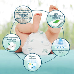 Pañales Pampers Harmony 80 talla 4 (9-14 kg)