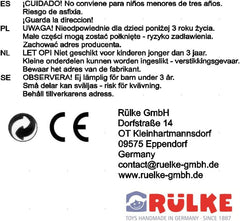 Juguete de madera Rülke 23112 Casa de muñecas, colores madera, rojo Casas de muñecas Naty Shop