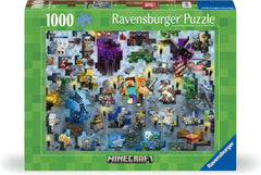 Ravensburger Puzzle 12000422 - Minecraft Mobs - Puzzle de Minecraft de 1000 piezas para adultos y niños a partir de 14 años Puzzle Naty Shop