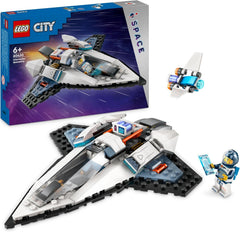 LEGO City Raumschiff, Weltraum-Spielzeug mit Space Shuttle para niños de 6 años, set con figura de astronauta 60430