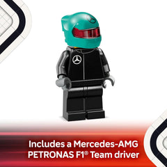 LEGO Speed Champions Coche de carreras Mercedes-Amg F1 W15 - Juguete con minifigura de Fórmula 1 - Modelo de coche coleccionable y para construir - Regalo para niños y niñas mayores de 10 años o fans adultos 77244 Juegos de construcción Besuche den LEGO-Store