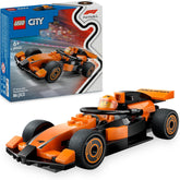 LEGO City F1 Rennfahrer mit McLaren Rennauto - Spielzeug Formel 1 Modell mit Rennwagen und Minifigur - Kleines Geschenk für Jungen und Mädchen ab 6 Jahren oder Motorsport Fans 60442