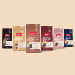 Melitta BellaCrema Speciale Ganze Kaffee-Bohnen 1kg, ungemahlen, Kaffeebohnen für Kaffee-Vollautomat, mittlere Röstung, geröstet in Deutschland, Stärke 3