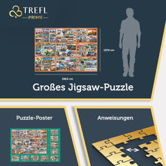 UFT Puzzle 13500 - Viaje de las Mil Millas Viaje de las Mil Millas Puzzle Naty Shop