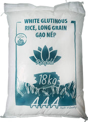 Arroz glutinoso RICEFIELD, 18 kg