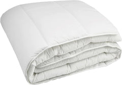 Lenjerie de pat italiană Prestige White Winter Quilt, 100% microfibră, dublă, 250X200Cm Plapumi si pilote Naty Shop 250X200Cm