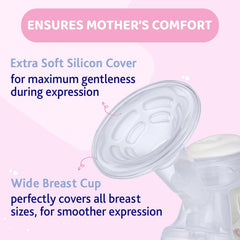 Pompa manuala Chicco Natural Feeling, pompa de alaptare cu tetina inclinata si capac ermetic, devine biberon - 150 ml Accesorii Hrana si Alaptare Bebe Naty Shop