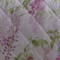 Dreams & Drapes Design - Wisteria - Funda de cama acolchada - 200 cm x 230 cm en rosa Camas y fundas DREAMS AND DRAPES