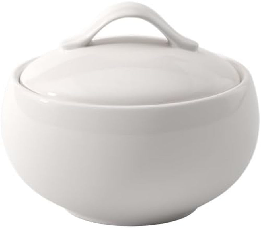 Zahărniță Villeroy & Boch New Cottage Basic, 450 ml, înălțime: 6,5 cm, porțelan premium, alb
