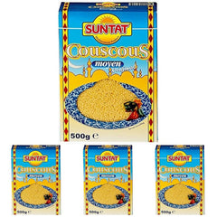 Cuscús Moyen Original, 0,5 kg (paquete de 4)