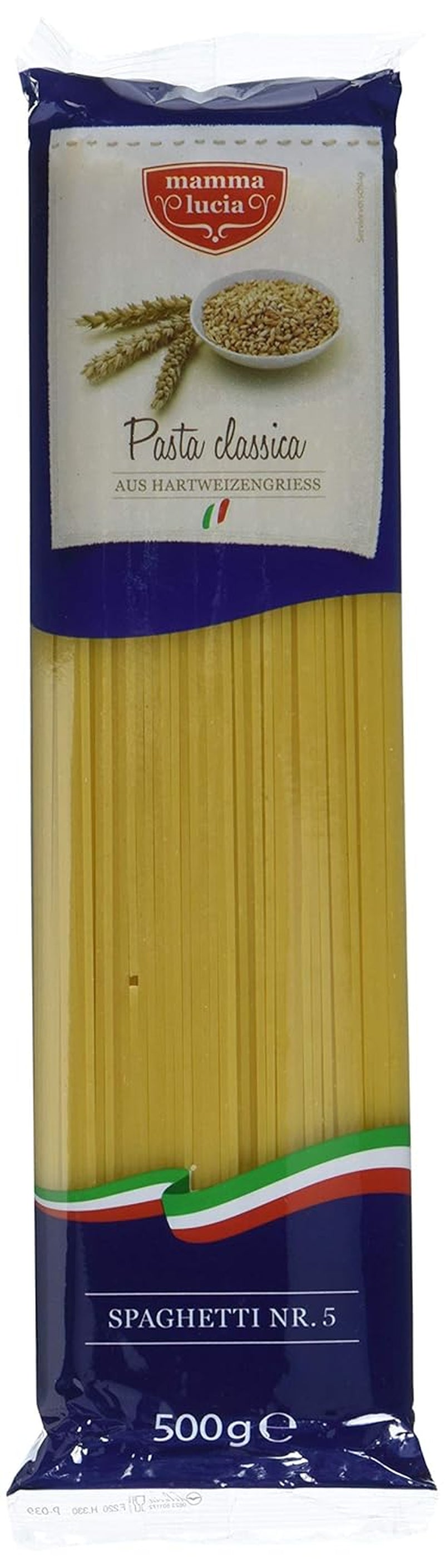 Pasta Espagueti N°5, paquete de 20 (20 x 500g)