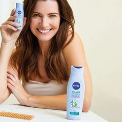 NIVEA Volume Wonder Champú fortalecedor, champú voluminizador, 50 ml Ducha y baño Naty Shop