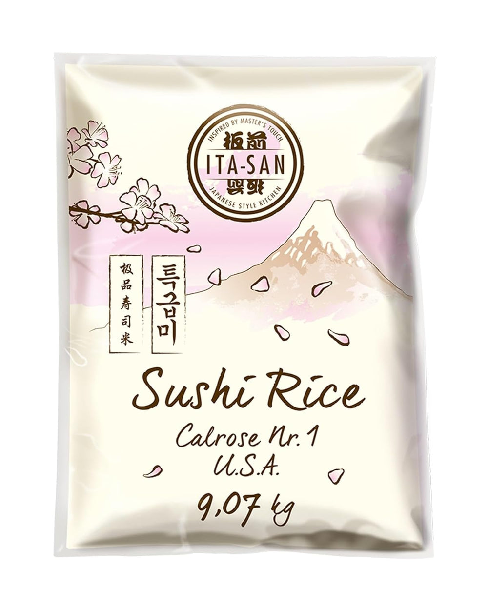 ITA-SAN Calrose / Arroz para sushi, 1 paquete (1 x 9,07 kg)