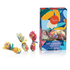 Caja regalo con ovetti di cioccolato colección Camelia 200 g