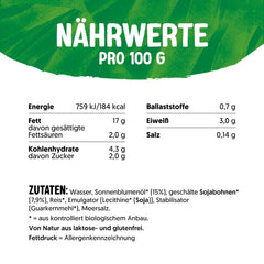 Alpro Bio Cooking Soja – Vegan Bio Kochcreme – 15 x 250 ml