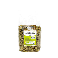 Frijoles Azuki Verdes Ecológicos, 5kg, Legumbres Secas de Cultivos Ecológicos Controlados, Ideales para Sopas, Ensaladas y Recetas Veganas y Vegetarianas, Pack Económico