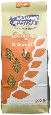 Bulgur de trigo sarraceno orgánico, paquete de 6 (6 x 500 g)