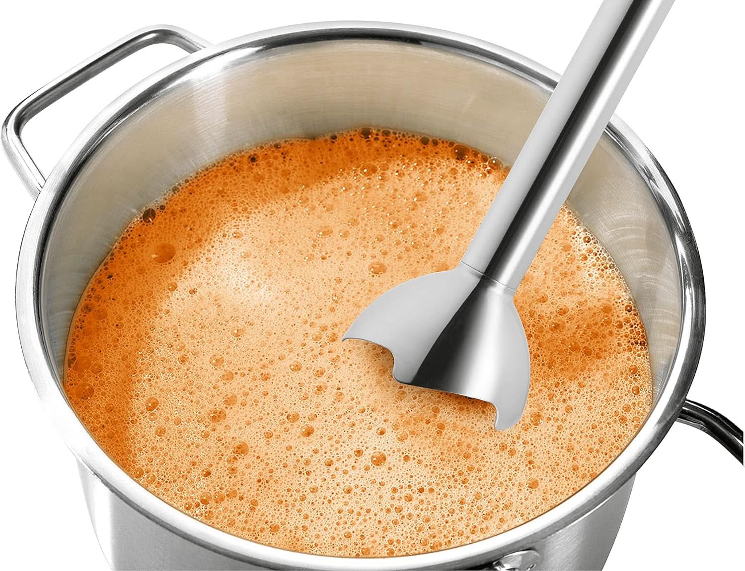 Haushaltsgeräte MSM6B500 Stabmixer, 350 W, Silber/Weiß Bucatarie Naty Shop