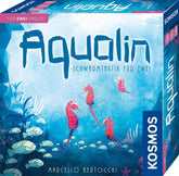 KOSMOS 691554 Aqualin - Swarm Tactics para dos, Juego para dos jugadores, Juego de mesa para exactamente 2 jugadores a partir de 10 años, Juego de estrategia