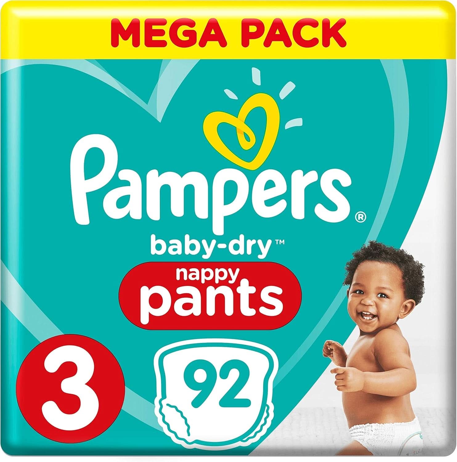 Scutece Pampers, versiunea clasica, diverse marimi Mama si Copilul Naty Shop 3 (92 buc)