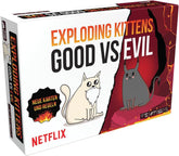Gatitos Explosivos, Gatitos Explosivos – Bueno Vs. Evil, Party Game, Juego de cartas, 2-5 jugadores, A partir de 7 años, 15 minutos, Alemán