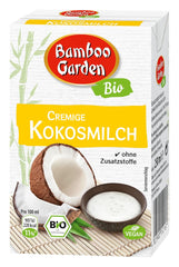 Leche de Coco Cremosa Bio Sin Aditivos Bamboo Garden
