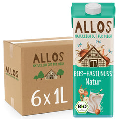 Allos Mandeldrink Sin Azúcar Mandel Natur Vegano Lactosa 1L