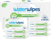 Waterwipes Toallitas Hidratantes y Limpiadoras para Bebés con 99% de Agua y Extracto de Aloe Vera, Toallitas Húmedas para Rostro y Cuerpo Naty Shop 360 Toallitas