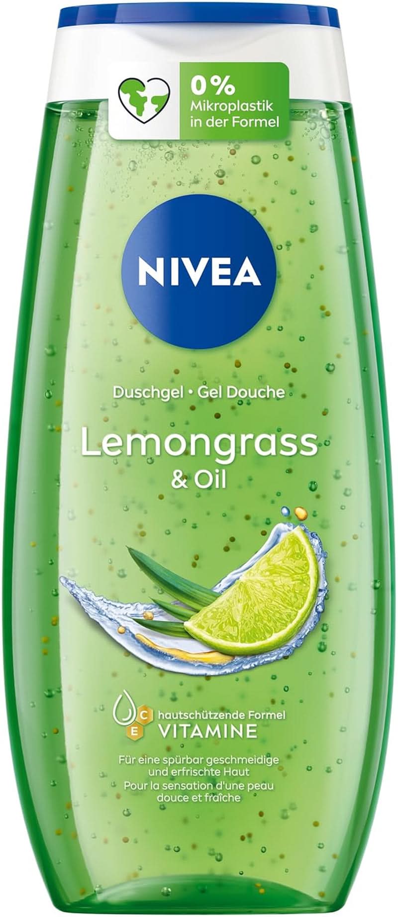 Gel de duș NIVEA Lemon Grass And Oil, 250 ml Duș și baie Naty Shop 250 ml