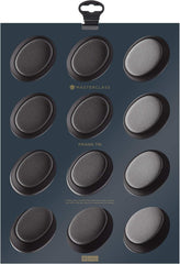 Sartén Friand Masterclass - 12 Huecos, Grau Moldes y bandejas para horno Naty Shop