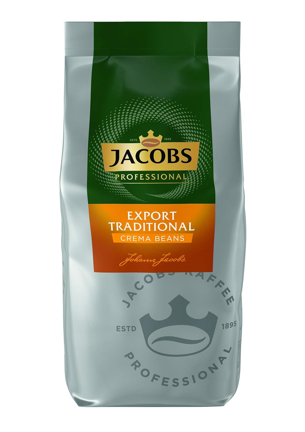 Jacobs Professional Le Grand Café Crema, boabe de cafea întregi 1kg, Mild, Intensitate 2/5 Cafea Naty Shop 1 Kg Café Crema Export Traditional