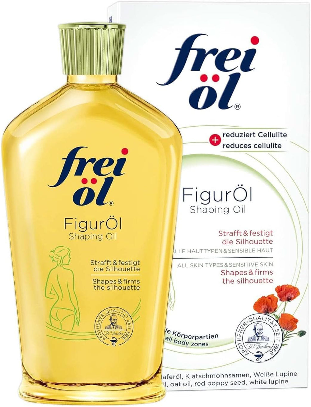 Frei Öl Aceite corporal con efecto anticelulítico, 125 ml Ducha y baño Naty Shop 125 ml