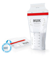 NUK Bolsas para leche materna, que ahorran espacio y se pueden utilizar inmediatamente, 180 ml, 25 uds, transparentes Accesorios Alimentación y Lactancia Bebe Naty Shop