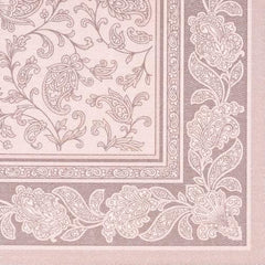 Papstar, 50 de șervețele "ROYAL Collection" 1/4 fold 40 Cm X 40 Cm Mocca "Ornamente", #19894