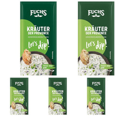 Fuchs Gewürze - ¡Vamos a sumergirnos! Kräuter der Provence Gewürzzubereitung, Gewürz für Kräuterquarkdip, 7,5 g en la bolsa