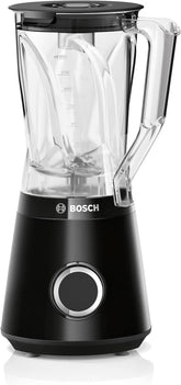 Bosch Batidora de pie Vitapower Serie 4 MMB6141B, Hochwertige Edelstahl-Klingen, 1,5L Tritan-Mixbehälter, Spülmaschinengeeignete Teile, 30.000 U/Min, 1200 W, Schwarz Kitchen Naty Shop
