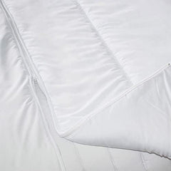 KSGB402460 Pat matlasat pentru 2 persoane, ușor lavabil, alb, 220X240 cm Plapumi si pilote Naty Shop