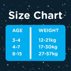 DryNites Pantalones de pijama para niños de 3 a 5 años 1 paquete (1 x 16 piezas)