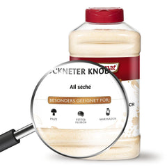 Prymat Getrockneter Knoblauch granuliert 1,05 kg – Aromatisches Knoblauchgranulat zum Würzen von Fleisch, Fisch, Gemüse, Sauce, Dips & Marinaden – intensiv im Gesmack – ohne Zusätze