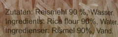Ricefield Vermicelli Bollo Gao de 0,8 mm, paquete de 6 (6 x 400 g)