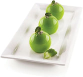 Silikomart, Molde para tartas de silicona Tartufo, 8 puertos individuales, Ø 62 H 52 mm Cocina Naty Shop Dolce Tartufo