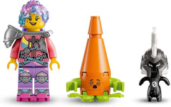 LEGO Dreamzzz Izzie y Bunchurro, el conejito de los videojuegos, juguete para niños mayores de 7 años, juego 2 en 1 con minifigura de héroe y Cyberling para una experiencia de juego imaginativa 71490 Juegos de construcción Besuche den LEGO-Store