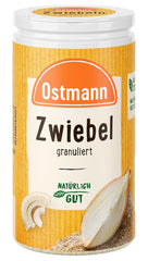 Ostmann Gewürze - Granular Zwiebeln | Zwiebelpulver zum Würzen herzhafter Gerichte | 40 g en dosis reciclable.