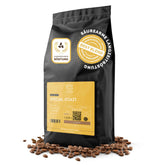 KING'S COFFEE - PRĂJIRE SPECIALĂ - 1 kg Boabe Espresso Premium Barista - Cafea cu Aciditate Scăzută - Prăjire în Loturi Mici din Italia - Cel mai fin amestec Arabica-Robusta pentru aparate complet automate și portafiltru